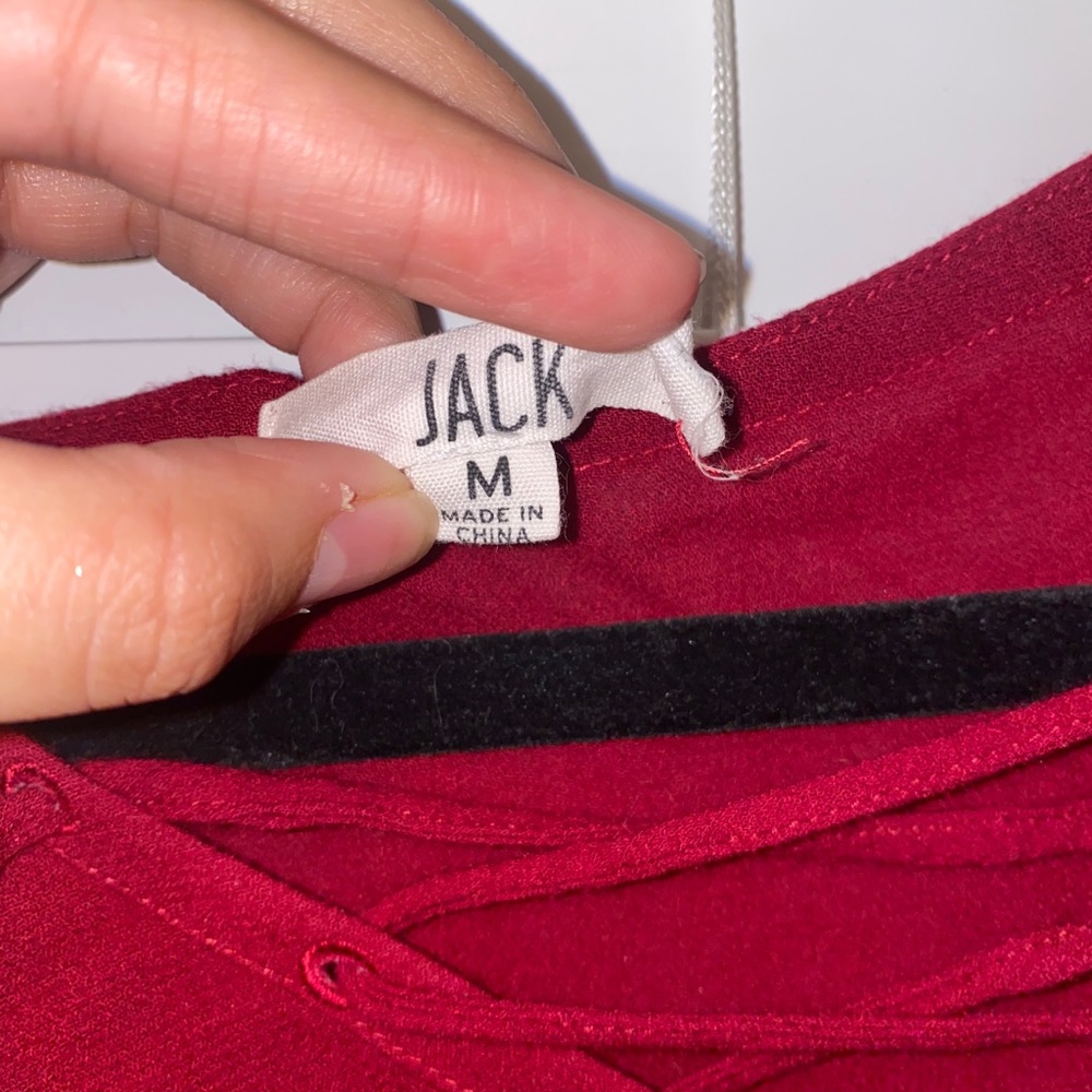 Red blouse - Picture 3 of 3